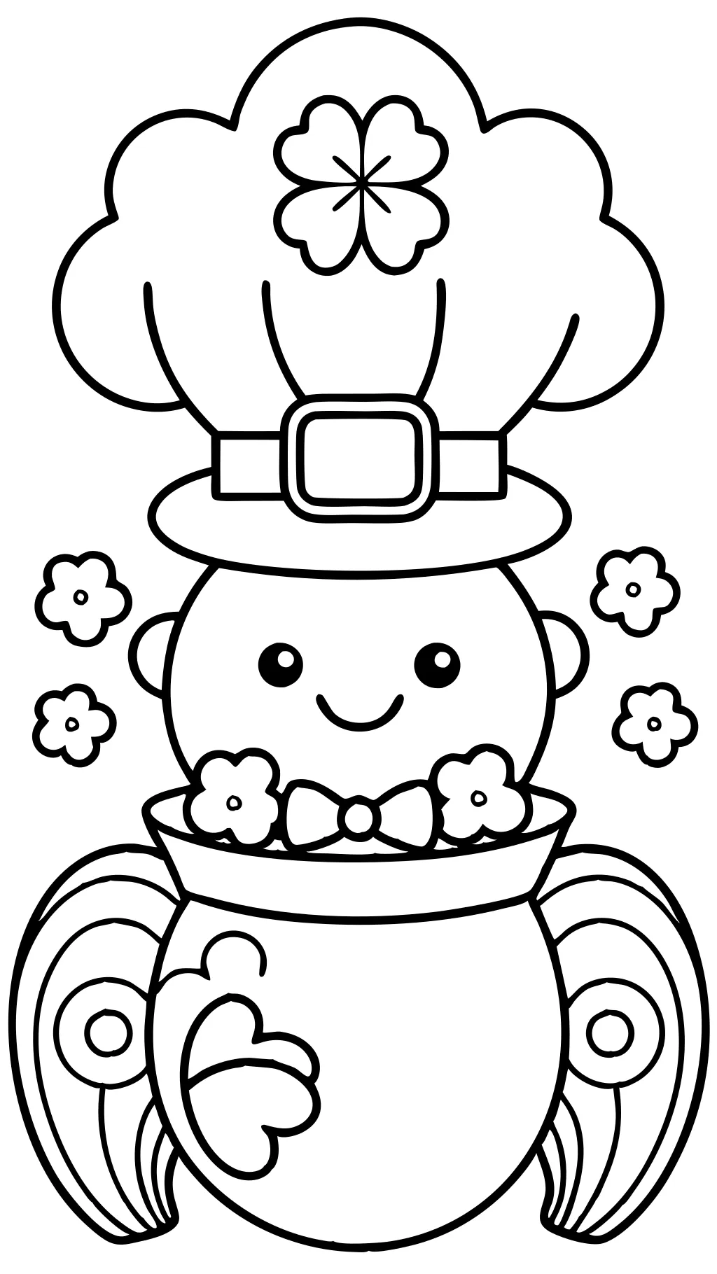 st patrick’s coloring pages